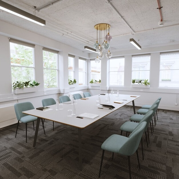 The meeting room at 32-34 Great Peter Street, Kitt Technology Limited in Westminster