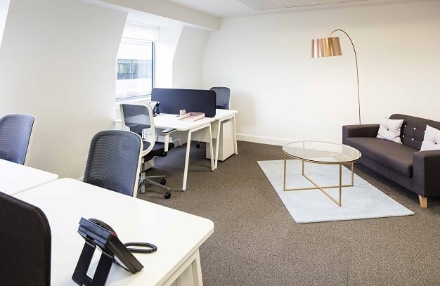 Dedicated workspace, Boundary Row, The Office Serviced Offices (OSiT) in Waterloo