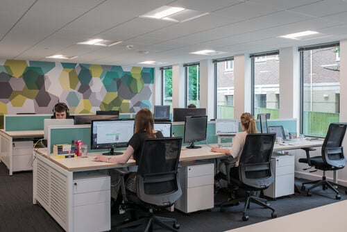 Dedicated workspace, Abbey House, Arena Business Centres in Farnborough
