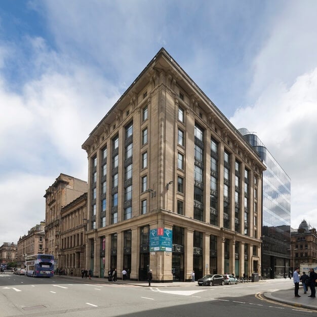The building at 9 George Square, The Boutique Workplace Company in Glasgow, G1 - Scotland
