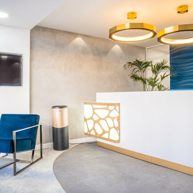 Reception in 2-7 Clerkenwell Green, Business Cube Management Solutions Ltd, Clerkenwell