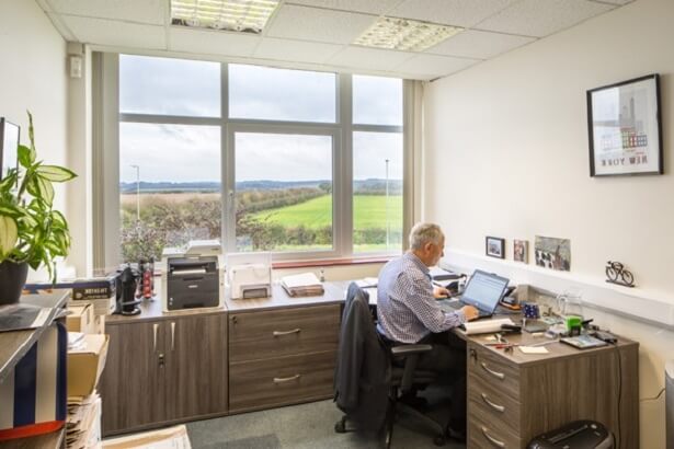 Private workspace, Witney Business and Innovation Centre, Oxford Innovation Ltd in Oxford