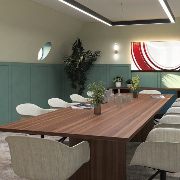 The meeting room at 42 GG, The Arterial Group Ltd in Victoria, SW1 - London