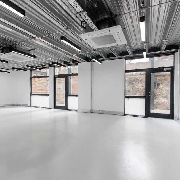 Unfurnished workspace at Barley Mow Centre, Workspace Group Plc, Chiswick