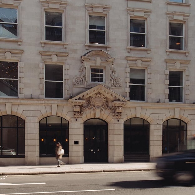 The building at Wimpole Street, The Office Group Ltd. in Marylebone, NW1 - London