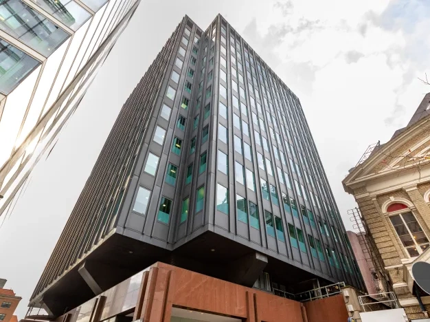The building at New London House, Regus in Fenchurch Street