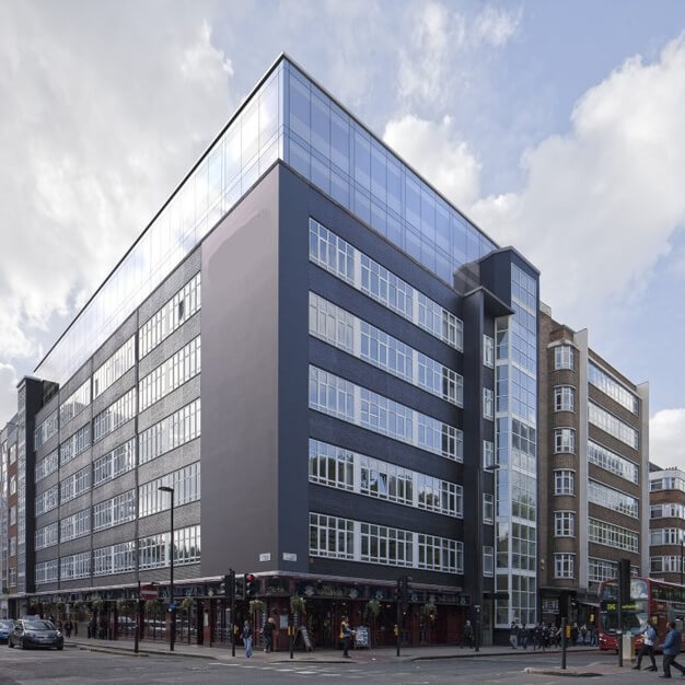 The building at 168-172 Old Street, Business Cube Management Solutions Ltd in Old Street