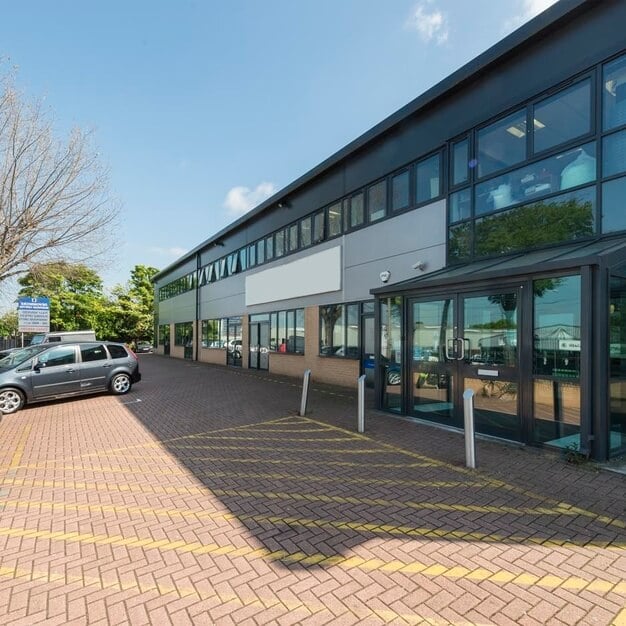 The building at Letchworth Business Centre, Devonshire Business Centres (UK) Ltd in Letchworth