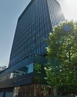 The building at Evergreen House North, Business Environment Group, Euston
