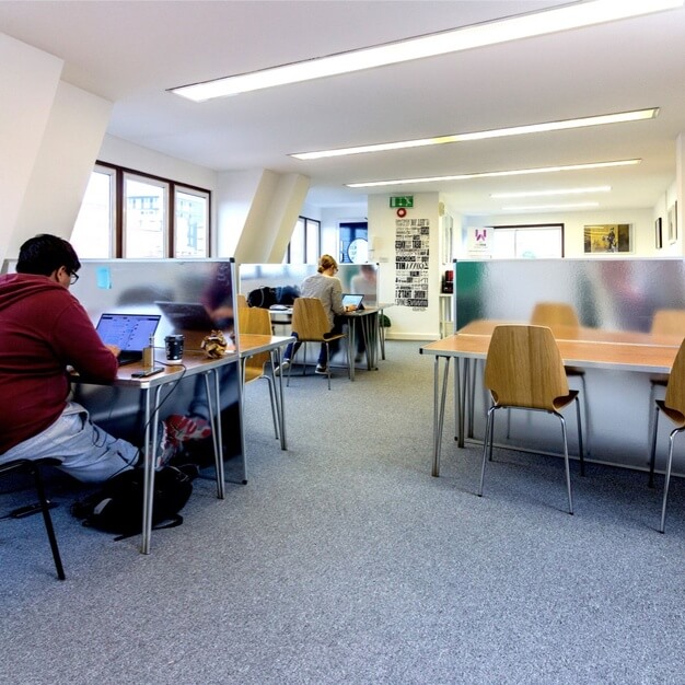 Shared deskspace at The Workary Maidenhead, Wimbletech CIC in Maidenhead