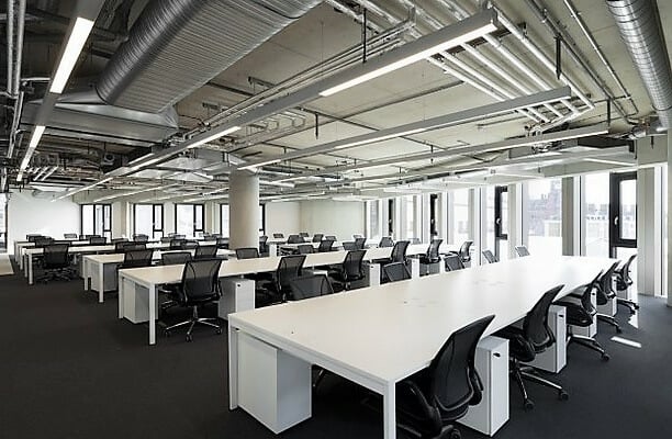 Dedicated workspace in The Stanley Building, The Office Group Ltd., King's Cross