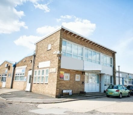 The building at First Avenue, Bucksbiz, Bletchley