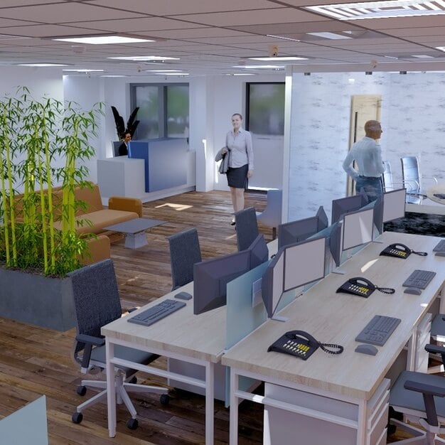 Your private workspace, GWQ Brentford, Airivo Ltd, Brentford