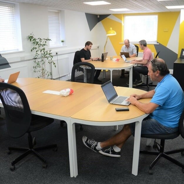 The shared deskspace at The Werks, Werk Hubs Ltd in Hove