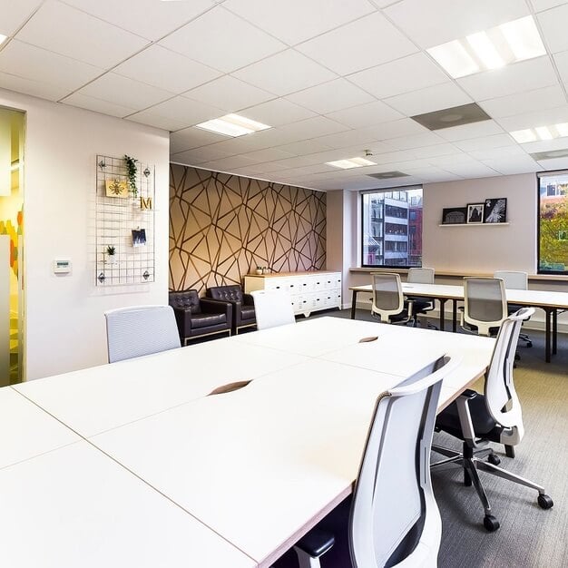 Dedicated workspace in Centurion House, Bruntwood, Manchester