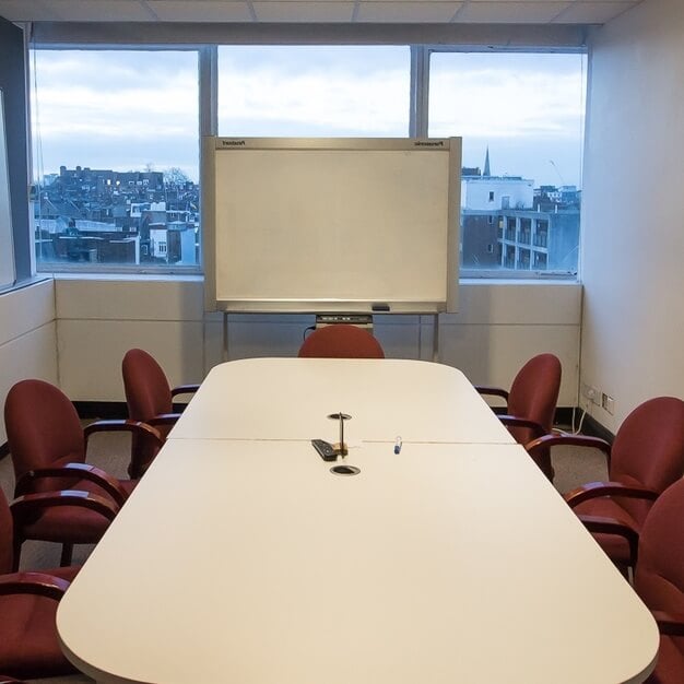 Boardroom at Newcombe House, Cowork Hub in Notting Hill