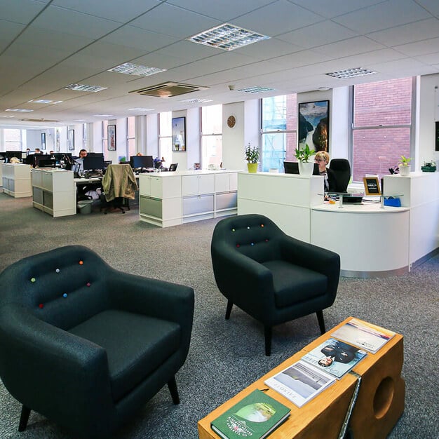 Dedicated workspace in Derby House, Mayfair Investment Properties, Preston, PR1 - North West
