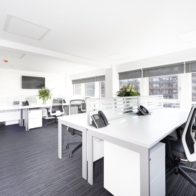 Dedicated workspace in Central Point, Business Environment Group, Barbican