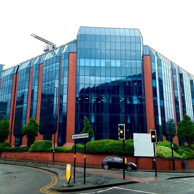 The building at Apex House, Regus in Birmingham