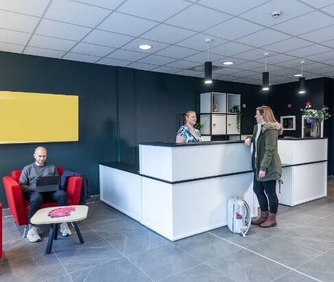 Reception in Landing Pad, Blueprint Workspace Limited, Sheffield, S1 - Yorkshire and the Humber