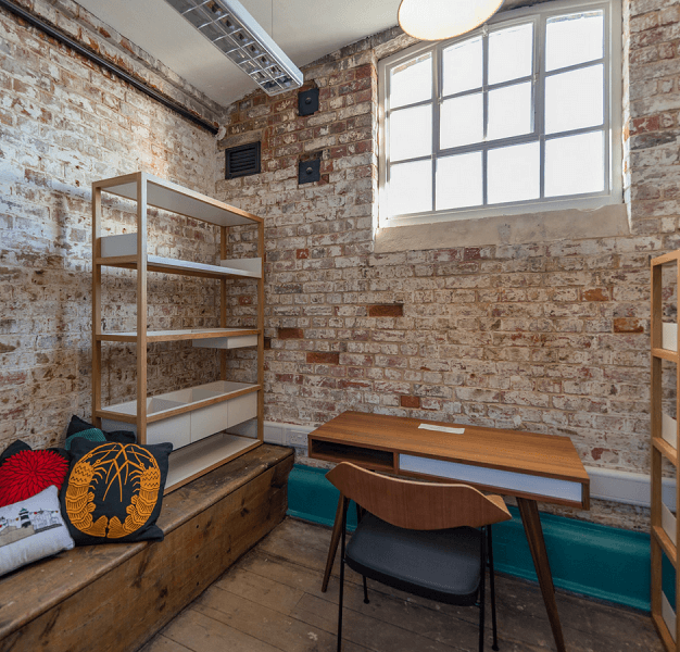 Shared deskspace/Coworking at Cell Block Studios, University of Portsmouth in Portsmouth