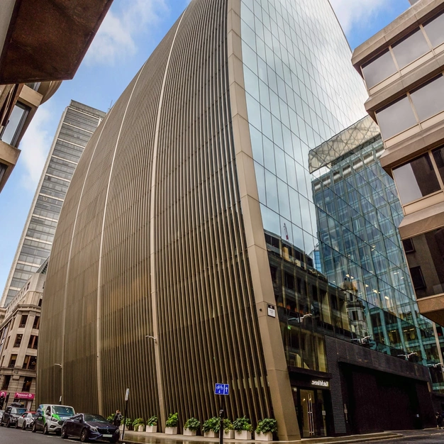 Building external for 70 St Mary Axe, Industrious, Liverpool Street, EC2 - London