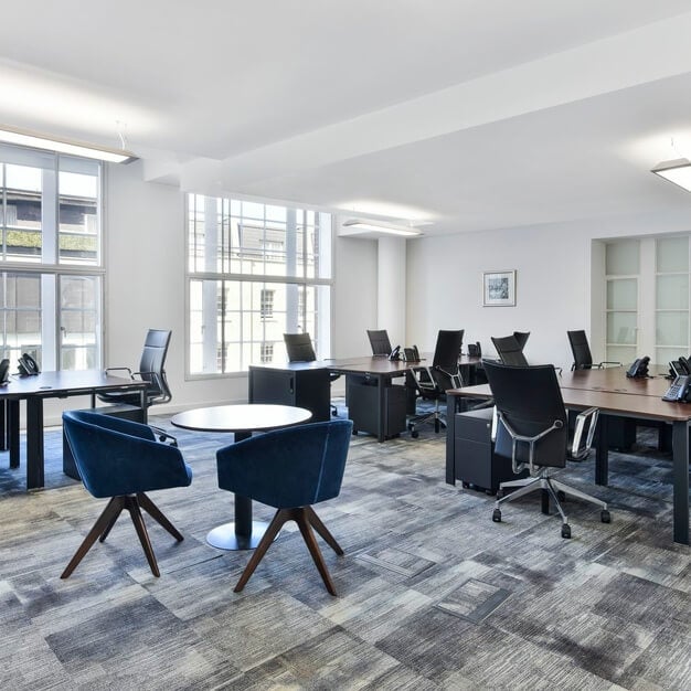 Dedicated workspace, Michelin House, The Argyll Club (LEO) in Chelsea