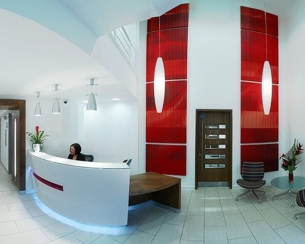 Reception at Imperial Court, The Serviced Office Company in Manchester