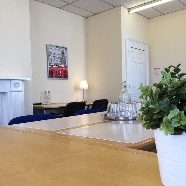 The meeting room at Bellingham House, The Workstation Holdings Ltd, St Neots