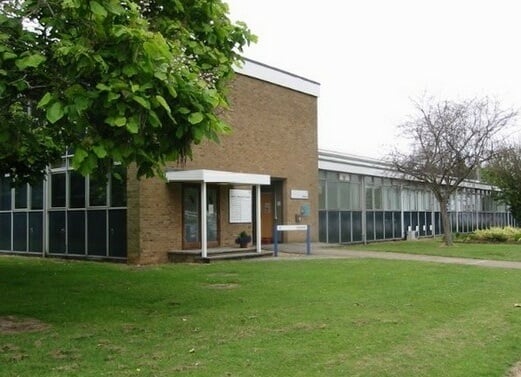 Building outside at D5 Culham Science Centre, Oxford Innovation Ltd, Abingdon