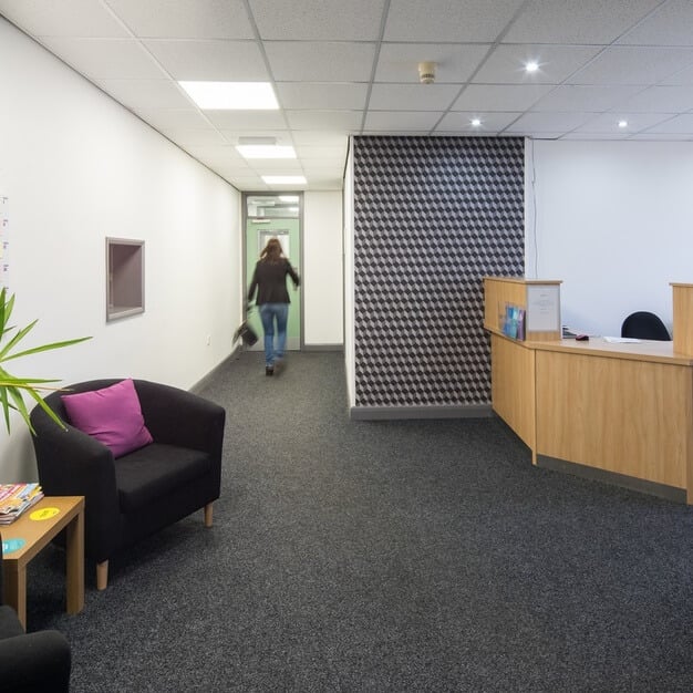 Reception area at Oaks Business Park, Biz - Space in Barnsley
