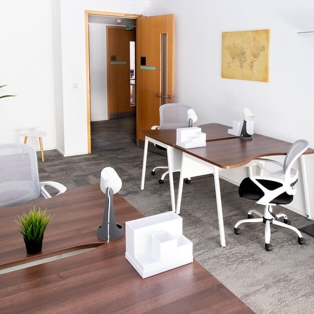 Dedicated workspace in Kestrel Court, Pure Offices in Bristol