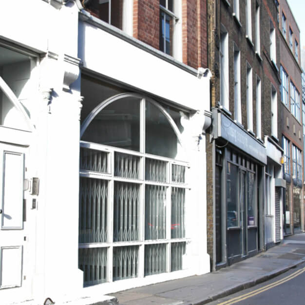 Building outside at 38-39 St John's Lane, Workpad Group Ltd, Farringdon