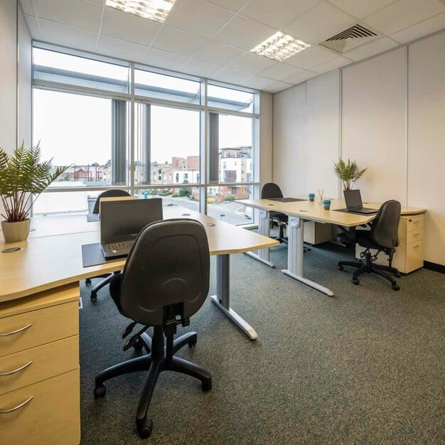 Dedicated workspace in The Stansted Centre, Weston Business Centres Ltd, Stansted