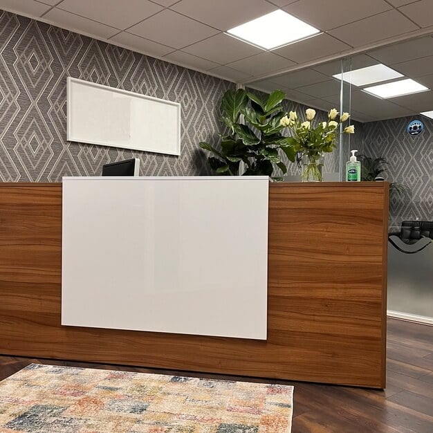 Reception in Halifax House, Logix Business Services Ltd, Manchester, M1 - North West