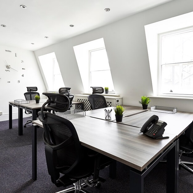 Dedicated workspace in Greek Street, Clarendon Business Centres, Soho