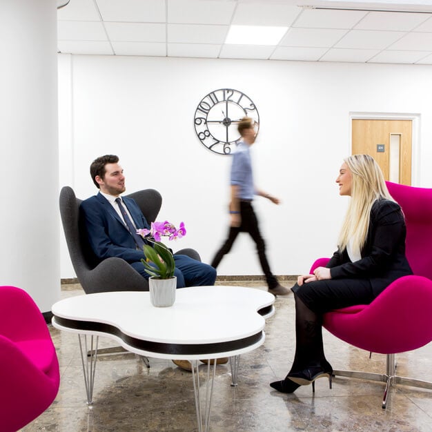 Breakout space for clients - Gyleview House, NewFlex Limited (previously Citibase) in Edinburgh