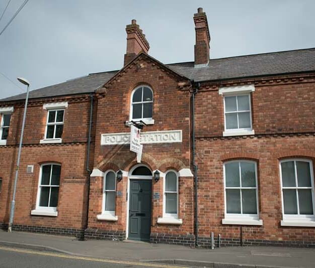 Building outside at The Old Police Station, DBS Centres, Ashby de la Zouch