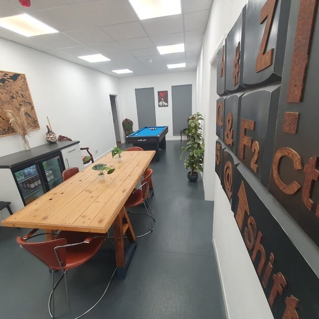 A breakout area in Creative and digital hub - Worthing (Stoke Abbot Court), Freedom Works Ltd, Worthing, BN11 - East England