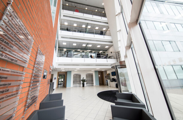 Victory Way, Admirals Park DA1, DA2 office space – Foyer