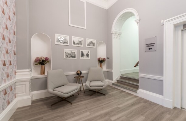 George Street EH1 office space – Foyer