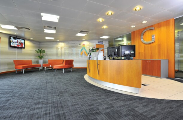 Garrett Field WA1 office space – Reception