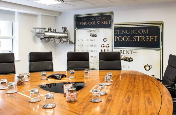 New Broad Street EC2 office space – Meeting/Boardroom.
