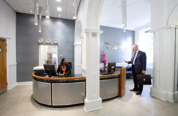 Great George Street BS1 office space – Reception