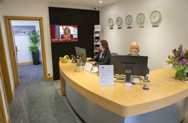 Station Road BS1 office space – Reception