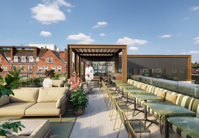 Use the roof terrace at 5 Eccleston Street, The Arterial Group Ltd (Victoria)