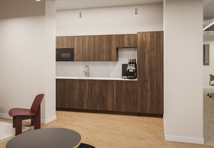 Kitchenette at Borough High Street, Frameworks