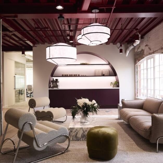 A dedicated breakout area on Shorts Gardens, RX, Covent Garden