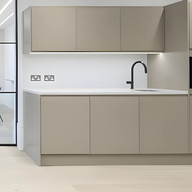 Use the dedicated kitchen at Duke Street, Knight Frank in Mayfair