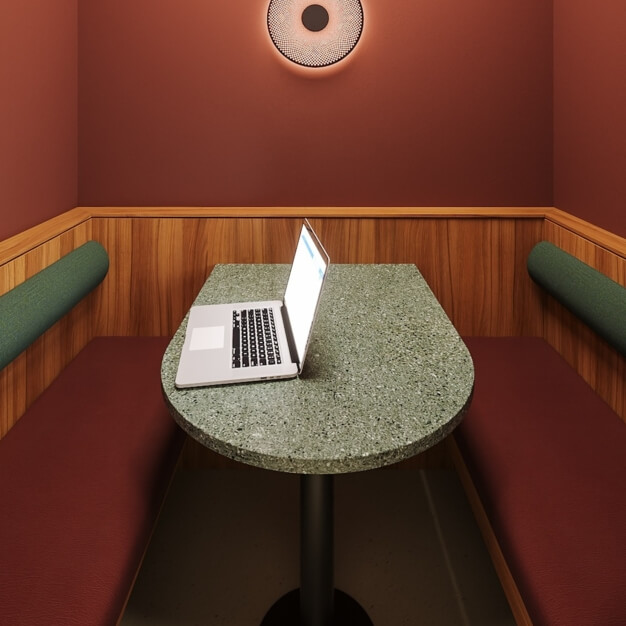 Phone booth in Borough High Street, Frameworks